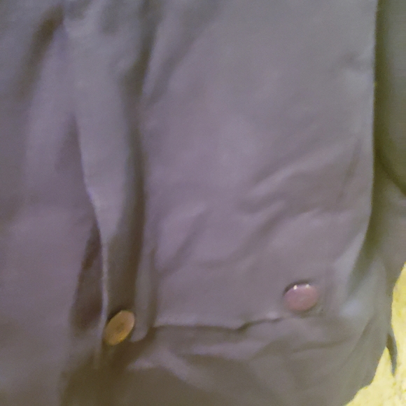 Studio Nouveau Stretch Knit Drop Shoulder Stand Collar 2-Pocket Jacket. Sz M/L - Picture 6 of 8